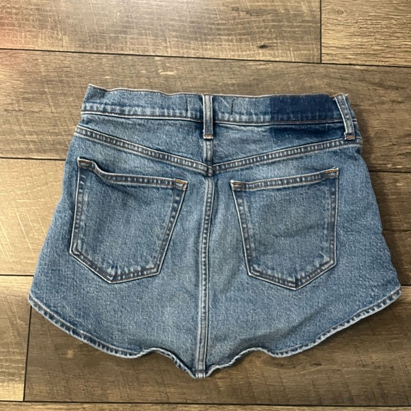 denim skirt, wavy cut - Picture 2 of 2